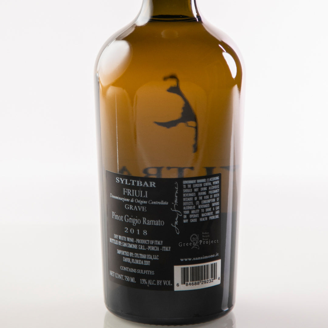 Junior Ramato - Bottle shot back label