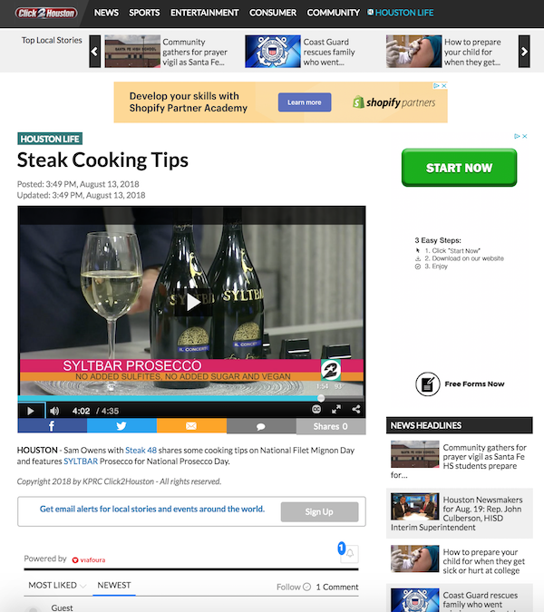 Steak Cooking Tips | Houston Life  (Aug 2018)