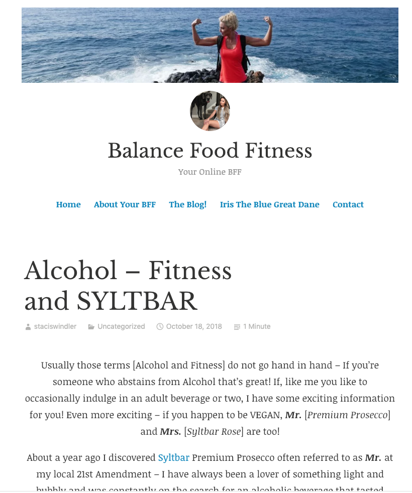 Balance Food Fitness (2018)