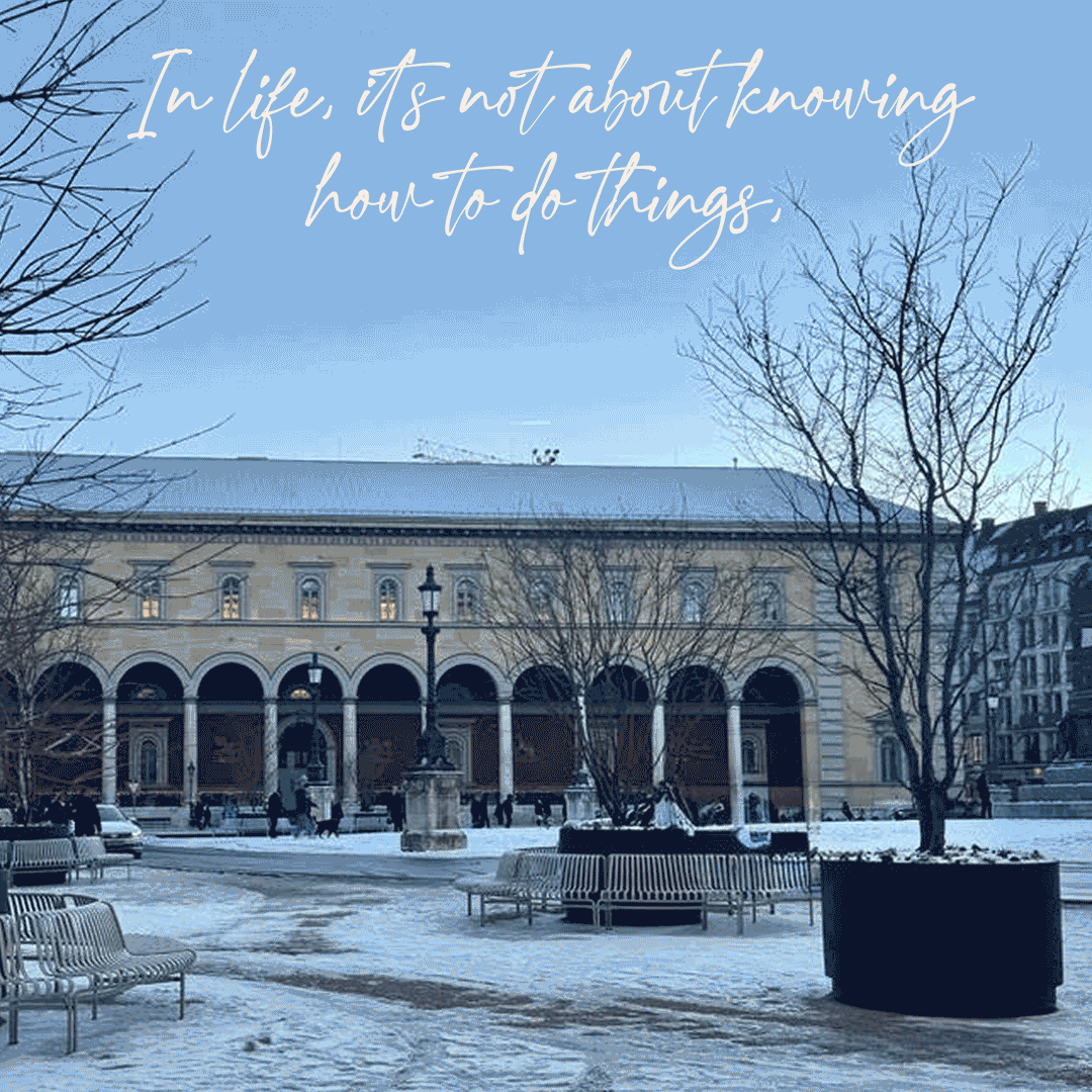 Mrs Martin and Mr Blohm Episode 23: In life, it’s not about knowing how to do things, but knowing why you do them.