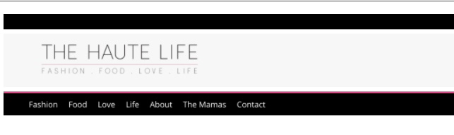 the haute life blog feature