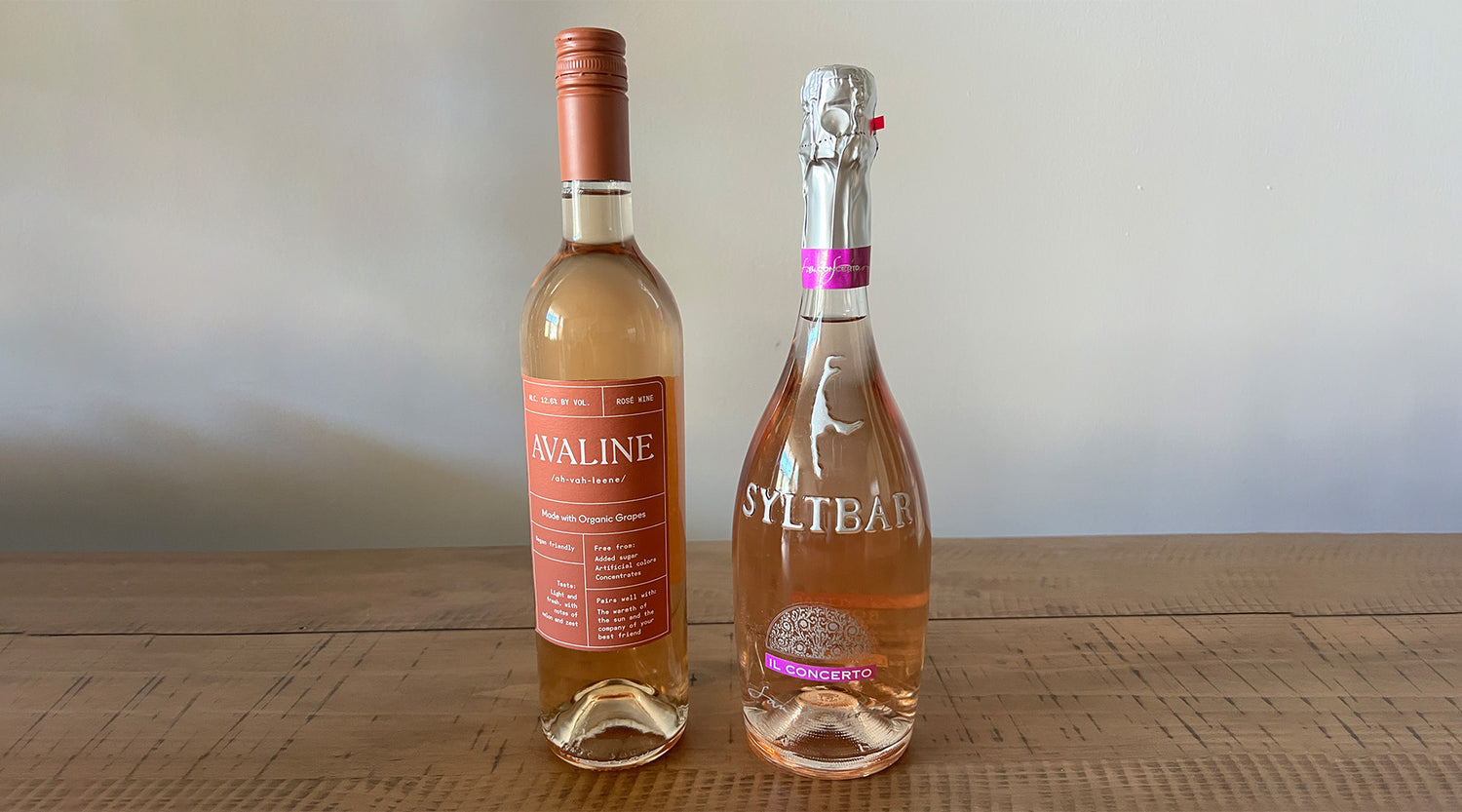 Avaline Rose vs SYLTBAR Sparkling Rose