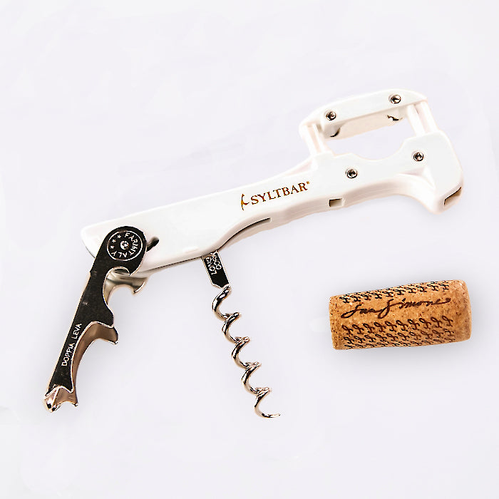 Multifunctional Corkscrew White