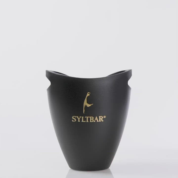 black tulip ice bucket