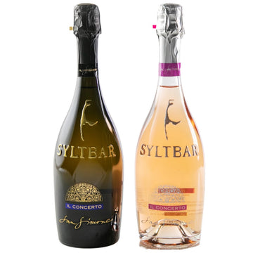 Mr & Mrs Sparkling Wine Tasting Couples Set