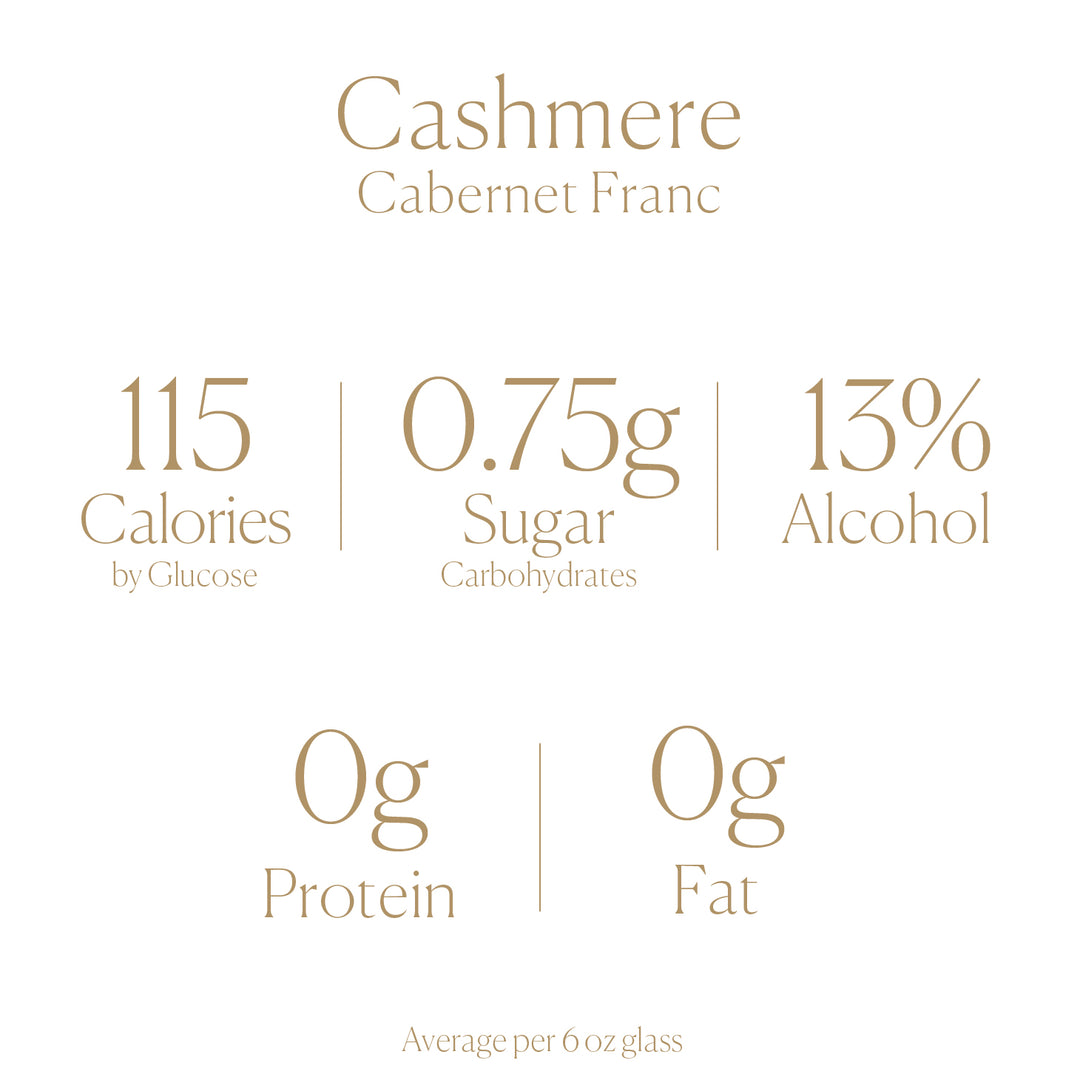 Cashmere - Calories Sugar Nutrition