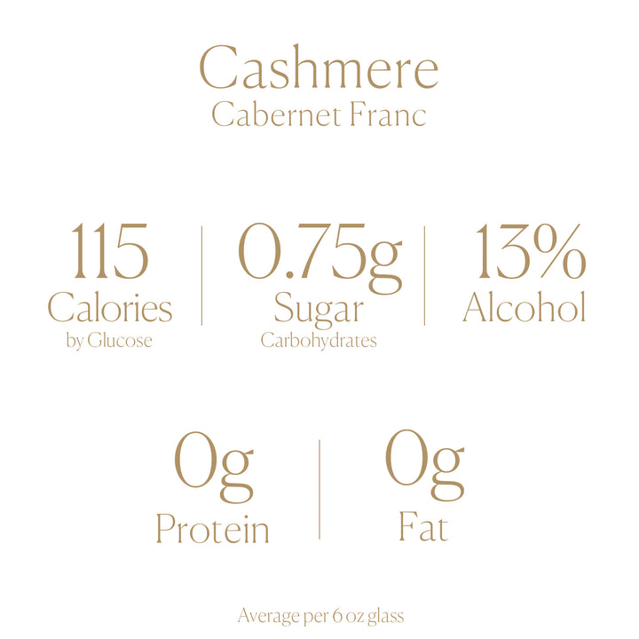 Cashmere - Calories Sugar Nutrition